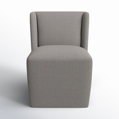 Ardeth Polyester Blend Side Chair With Caster