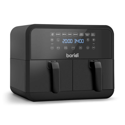 Baridi 8L Dual Air Fryer Air Fryer