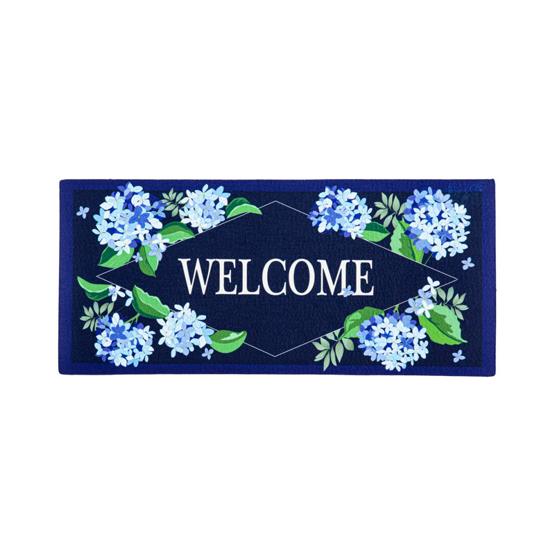 Tapis Aedel Hydrangea Welcome Sassafras