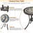 Round Metal Outdoor End Table , 23.82'' in. W 23.82'' in. D-84304122