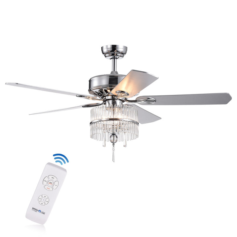 Ventilateur de plafond 52 pales 52 "avec télécommande et ensemble d'éclairage inclus Glenlee