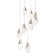 Martini 9 Light LED Multi-Light Pendant