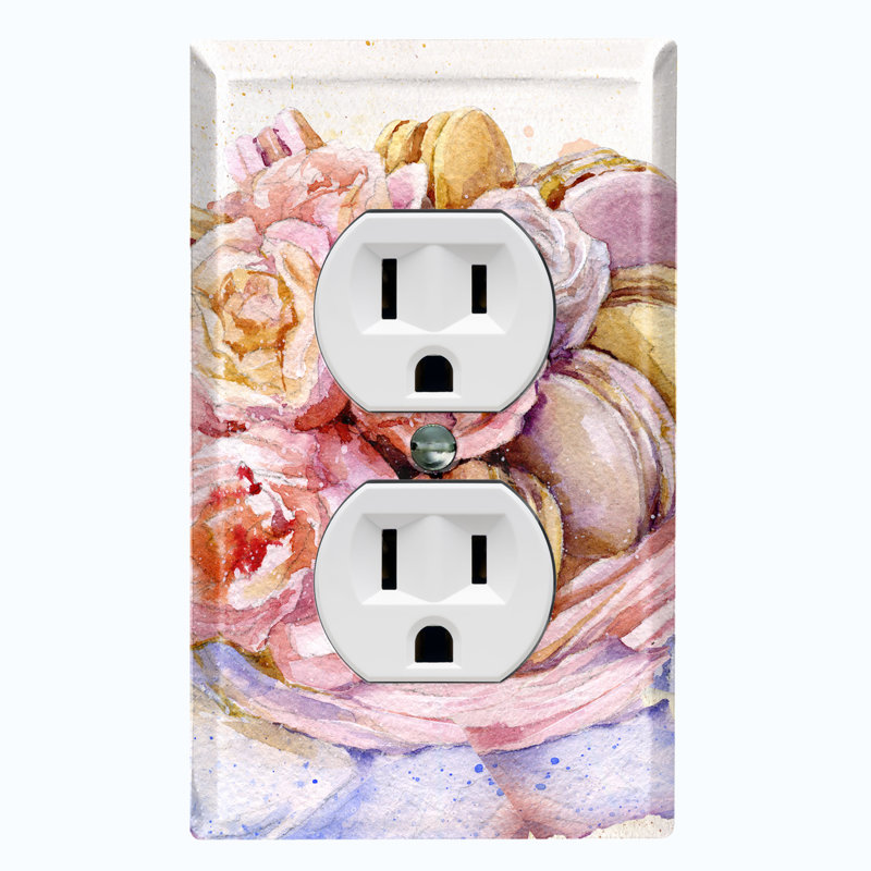 Food & Beverage 1 - Gang Duplex Outlet Standard Wall Plate