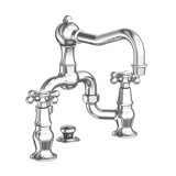 Chesterfield Bathroom Bridge Faucet with Drain Assembly