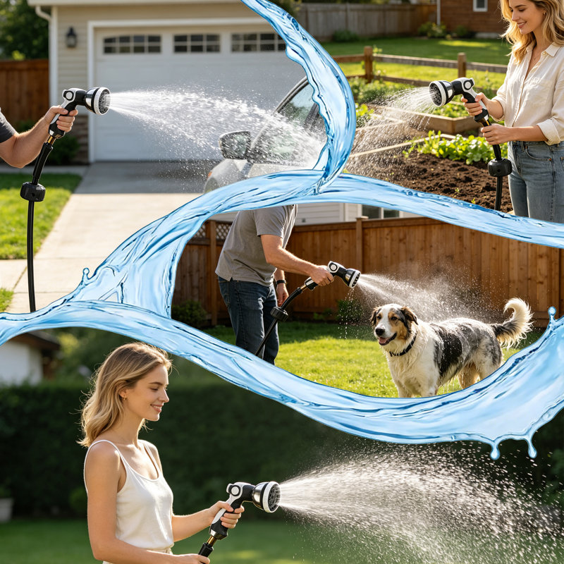 Enrouleur de boyau rétractable robuste 1/2 po x 135 pi HOZEREEL, dévidoir de jardin flexible résistant aux rayons UV - Enrouleur de boyau d'arrosage mural rétractable à fixation automatique