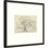«Cannock Chas Pen» et dessin au crayon par English School, reproduction d'art encadrée sur bois