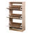 3 Shoe Storage Cabinet - Wood Rack For Entryway. Particle Board, - Surface, 2-layer Drawers Extra Organizer, 3 Entryway Board Crafted, Ample Capacity, Drawers, Surface Coating, Simple Assembly Steps,