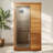 Red Cedar Mini One Person Far Infrared Glass Door On The Left Of The Indoor Sauna Room-122449988