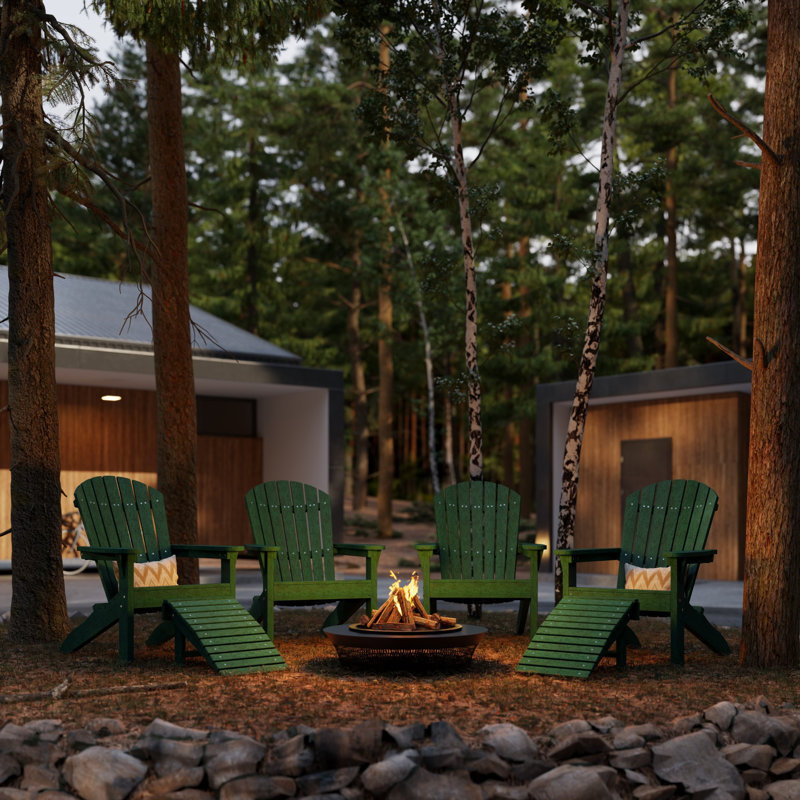 Chaise Adirondack Heritage Sunset, Vert pelouse