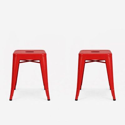 Caughfield Metal Accent Stool