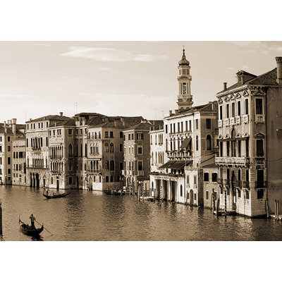 Dimanche Venice IX by Jordan Thurston  Wrapped Canvas Graphic Art
