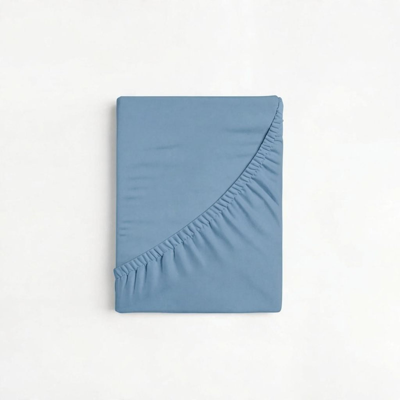 6-Piece Premium Deep Pockets Microfiber Sheet Set, Twin, Light Blue