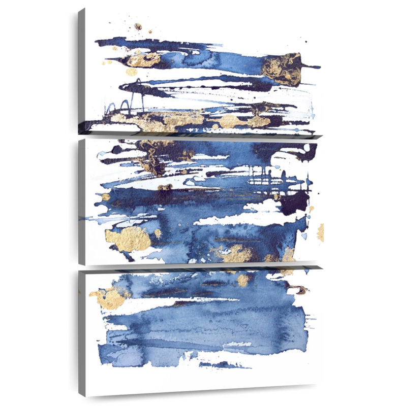 Avery Blue Rapture II, 45" H x 28" W