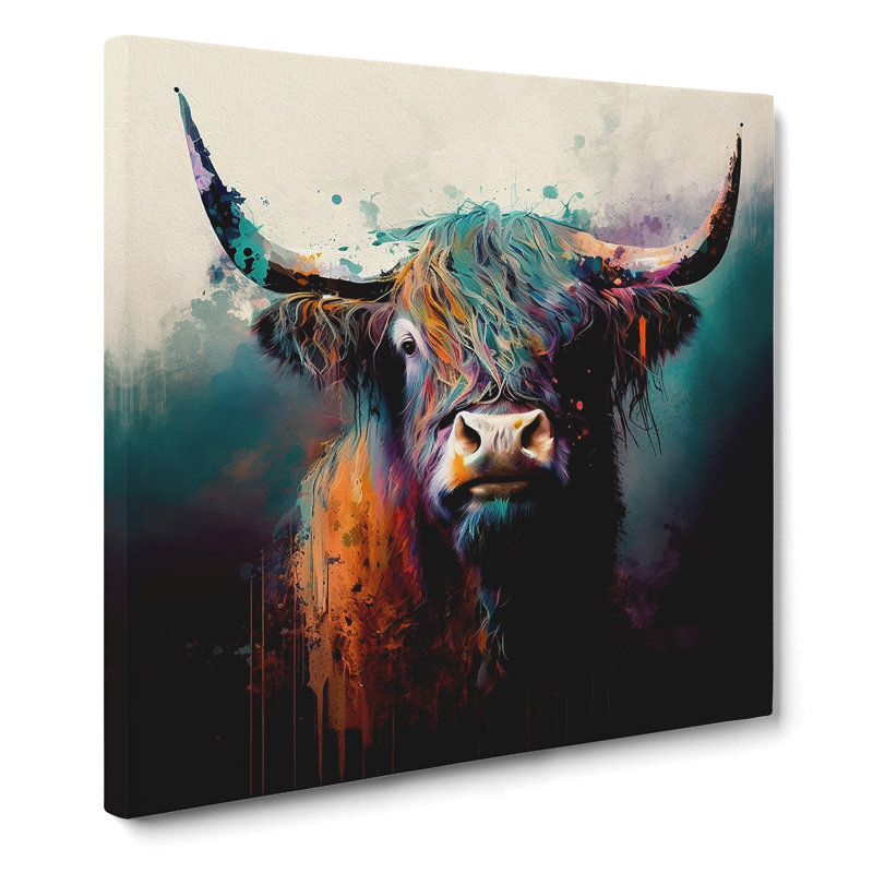 Modern Wall Art - Wrapped Canvas, 35cm H x 35cm W x 3cm D