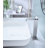 Waterfall Spout Bathroom Sink Single Handle Faucet With Pop-Up Drain (No Overflow)