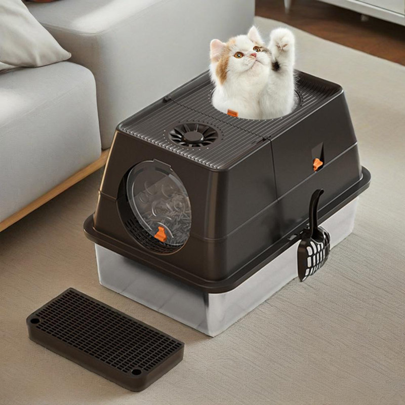 Litter Box Enclosure, Black