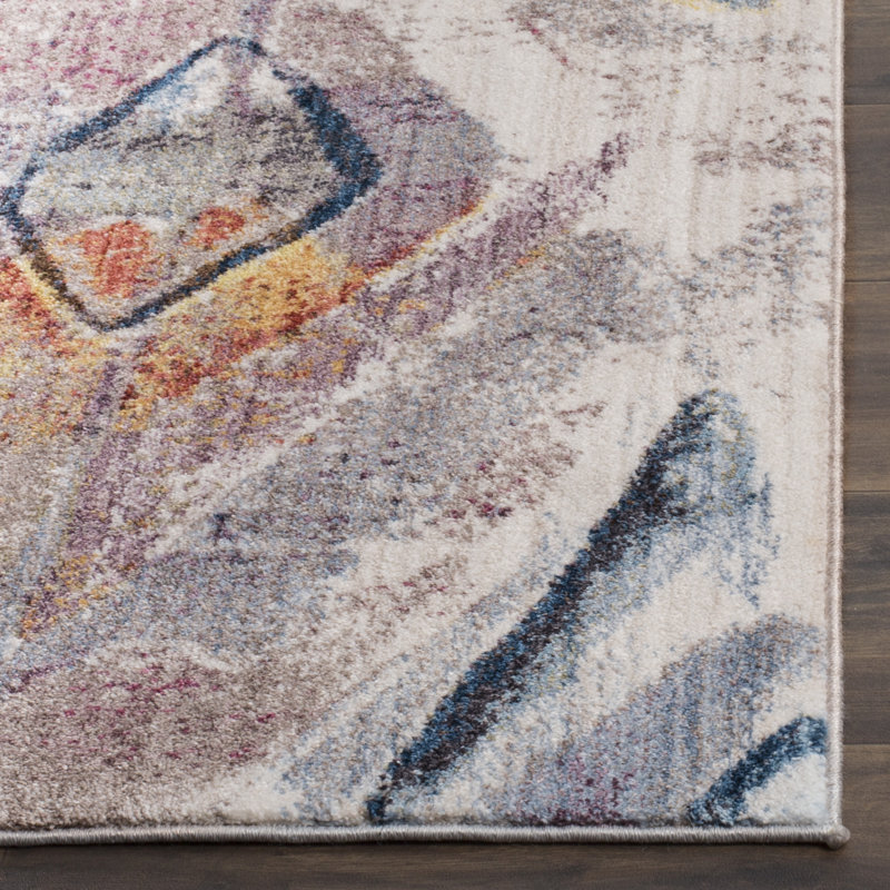 Taulbee Ikat Hand Woven Area Rug, Rectangle 155 x 229 cm
