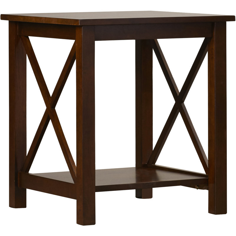 Rossitano Solid Wood End Table