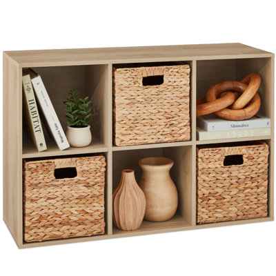 Bookshelf, 11in Display Storage System, Organizer w/ Removable Back Panels