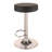 Black and Chrome Adjustable Hydraulic Bar Stool