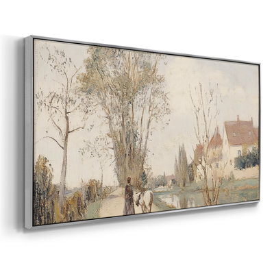Série paysage - CXCII - Toile tendue avec châssis encadré - Prêt à être accroché
