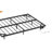 Zoller Floating Bed with LED & Charging Station, Modern Metal Platform Bed, No Box Spring Needed-875764161