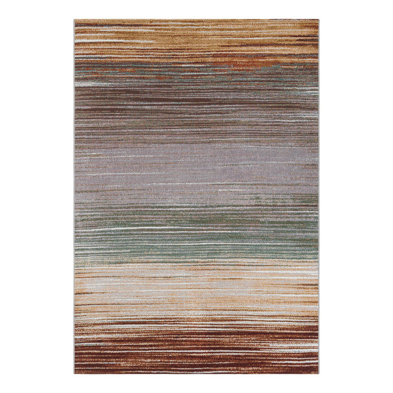 Urbanis Hower Indoor/Outdoor Area Rug, Rectangle 5'1" x 8'