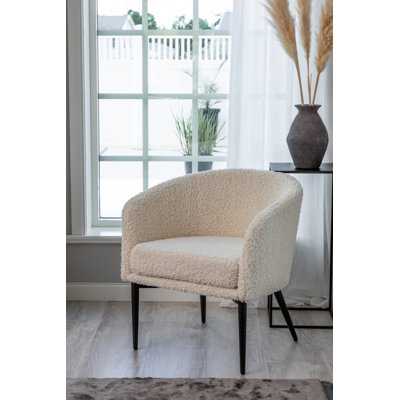 Kirt Upholstered Barrel Chair