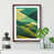 Walnut Framed