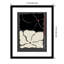 Deux par deux fleurs grises, impression sur papier par Frances Collett-1476360584-1476360587