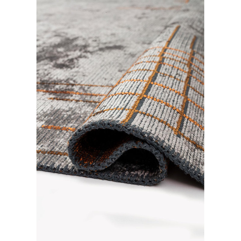 Rapture Geometric Shapes Area Rug, Rectangle 6'7" x 8'3"