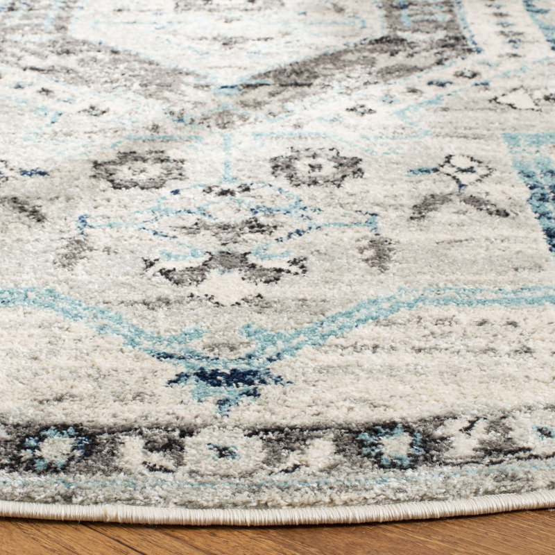 Madison 900 Performance Southwestern Rug, Round 6'7"