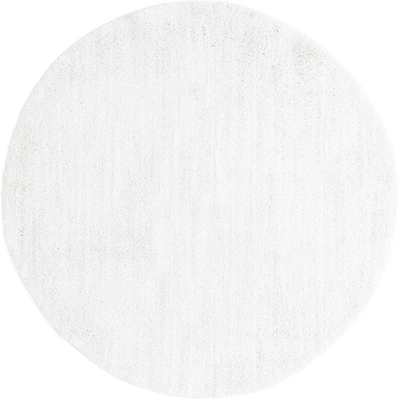 Axerpolis Jill Zarin Shaggy Shaggy Chic Rug, Round 5'3"