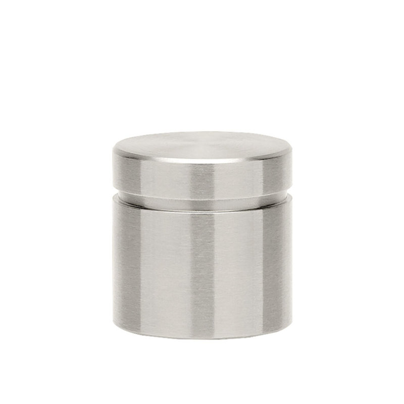 Contemporary Cylindrical Knob, Chrome