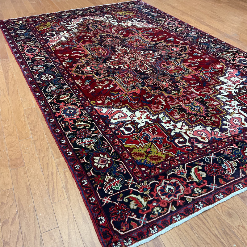 HERAT ORIENTAL Handmade Heriz Wool Rug