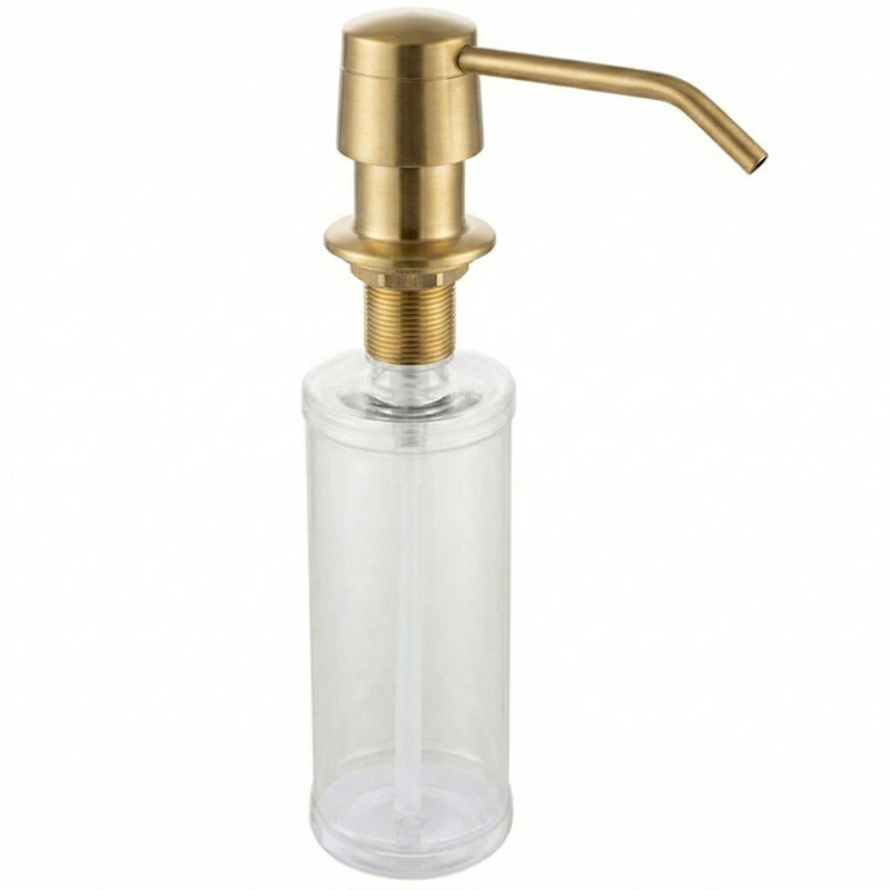 Brushed Steel 270Ml Integrated Kitchen Sink Soap Dispenser 846913C92E524F58B0E914FC155D0263, Bronze