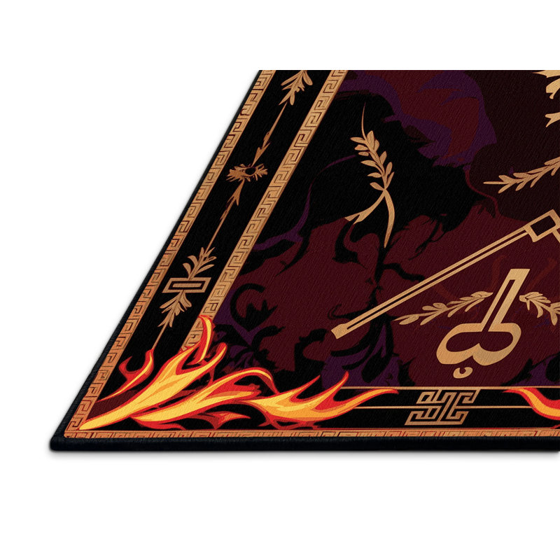Flourished Legacy Rug, Square 8'