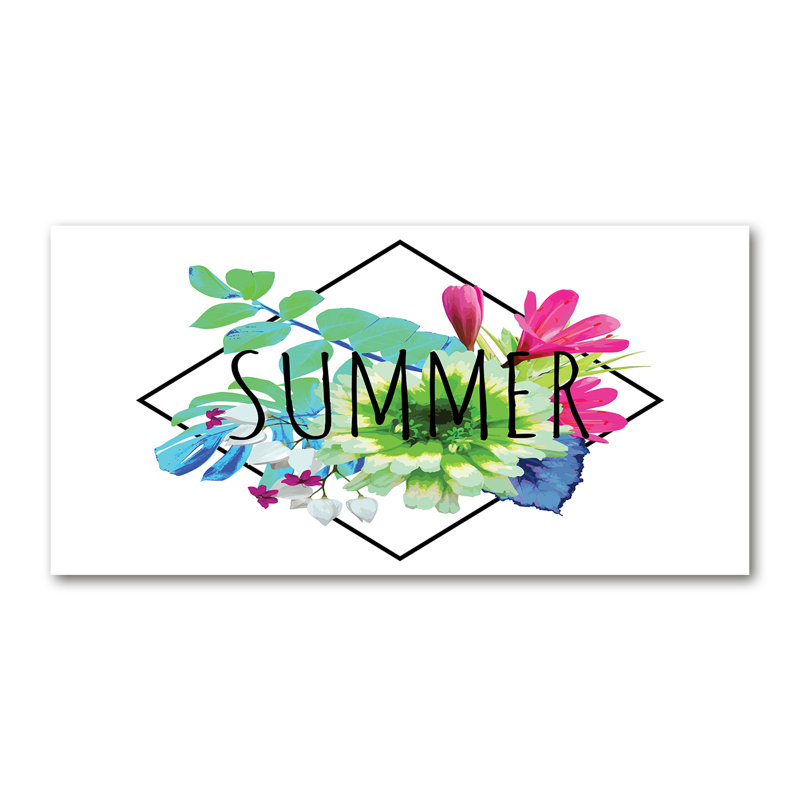 Summer - Wrapped Canvas Print