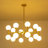 Azucena 16-Light Dimmable Sputnik Sphere Chandelier-1622206597