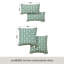 Ensemble de 2 coussins lombaires intérieurs et extérieurs 18 po MARTHA STEWART Tulum-110468848-110468849-110468853
