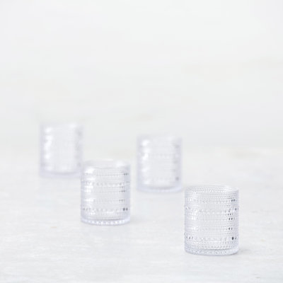 Fortessa Orbetto Outdoor CoPolyester, Double Old Fashioned (Set of 4)