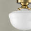 Plafonnier encastré 1 lumière Mid-Century