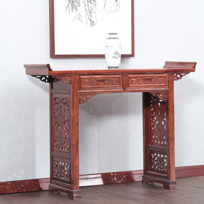 New Chinese Style Solid-Wood Entrance Table