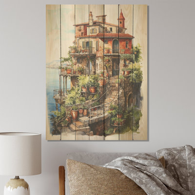 Italian Italian Charm I - Italie sur bois