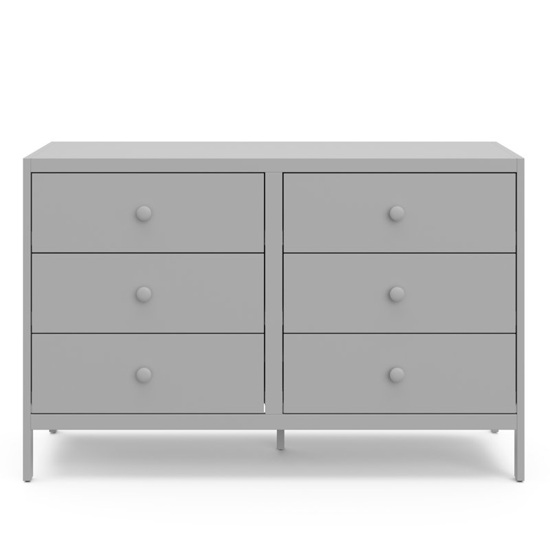 Commode double 6 tiroirs Graco Universal, Galet