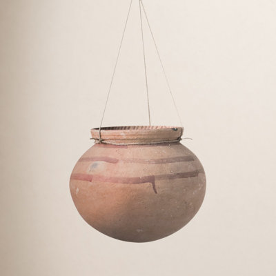 Mercer Clay Hanging Planter