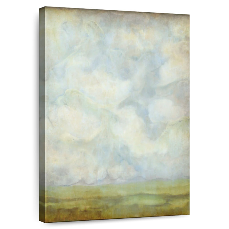 Avery Aged Abstract Landscape I, 12" H x 8" W