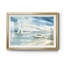 Voile subtile, reproduction encadrée de qualité supérieure - prête à être accrochée-877399078-877399079