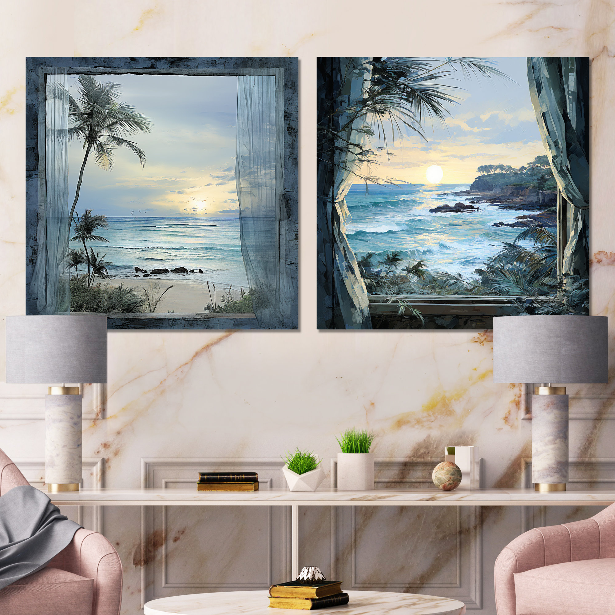 Rosecliff Heights Tranquility Beach Windows Horizon IV - Coastal ...