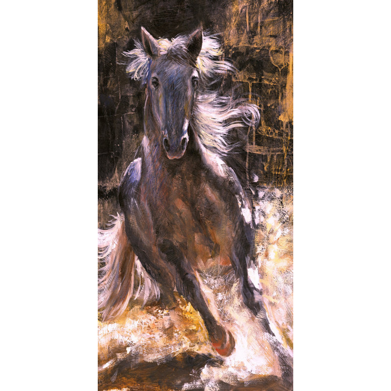 Alain Bonnec - Wrapped Canvas Painting, 91cm x 45cm x 3.81cm